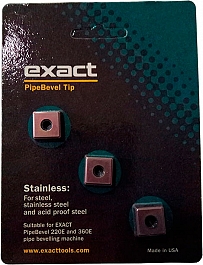 Нержавеющие ножи электрического фаскоснимателя для металлических труб Exact PipeBevel 220E System Нержавеющие ножи электрического фаскоснимателя для металлических труб Exact PipeBevel 220E System