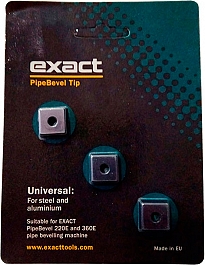 Универсальные ножи электрического фаскоснимателя для металлических труб Exact PipeBevel 220E System Универсальные ножи электрического фаскоснимателя для металлических труб Exact PipeBevel 220E System