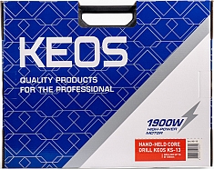 Упаковка дрели для алмазного бурения Keos KS-13 Упаковка дрели для алмазного бурения Keos KS-13